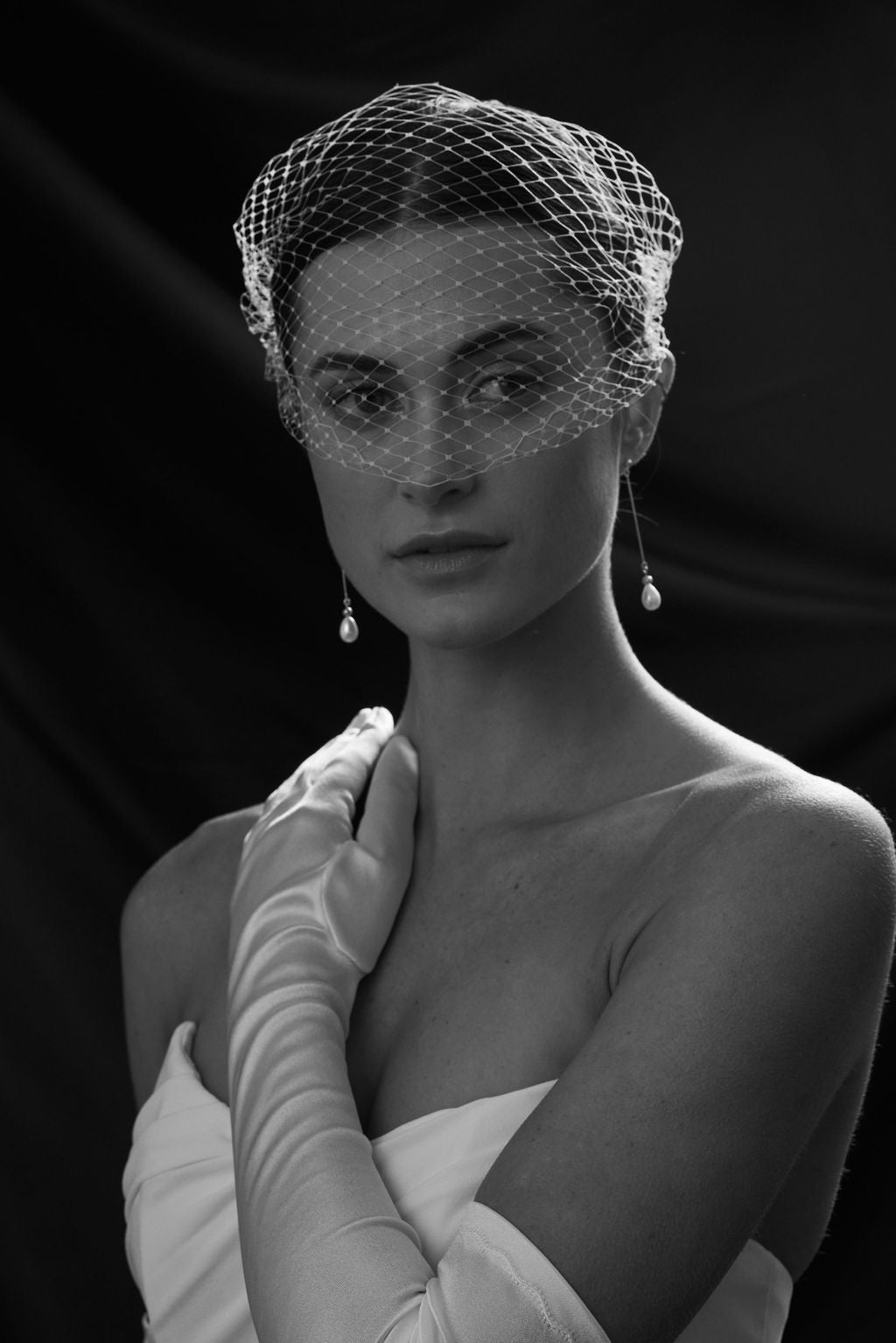 Birdcage Bridal Veil